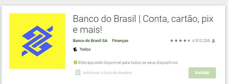 cartao banco do brasil google play